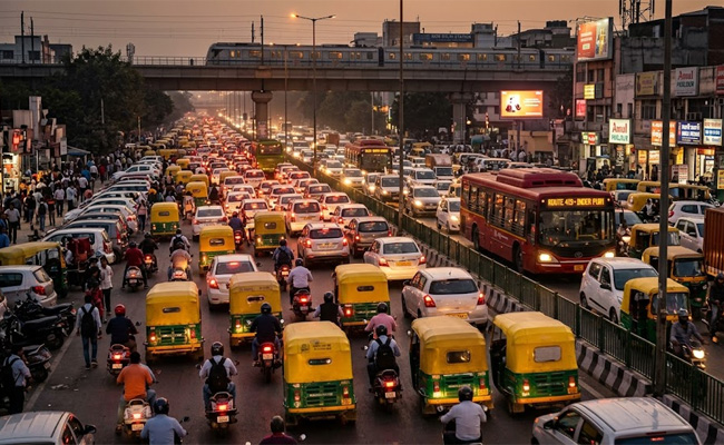 Delhi Police books over 11,000 for traffic violation in 3-hour drive